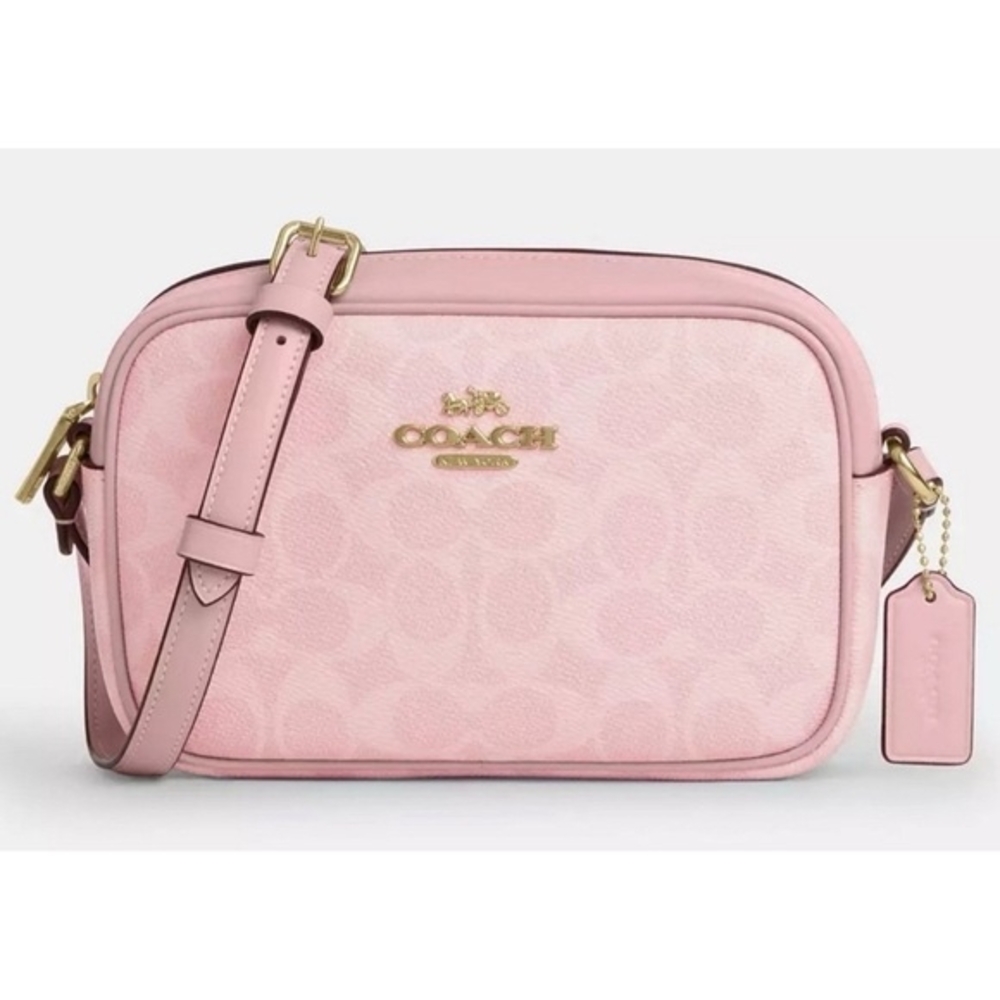 Coach Powder Pink Mini Jamie Camera Bag